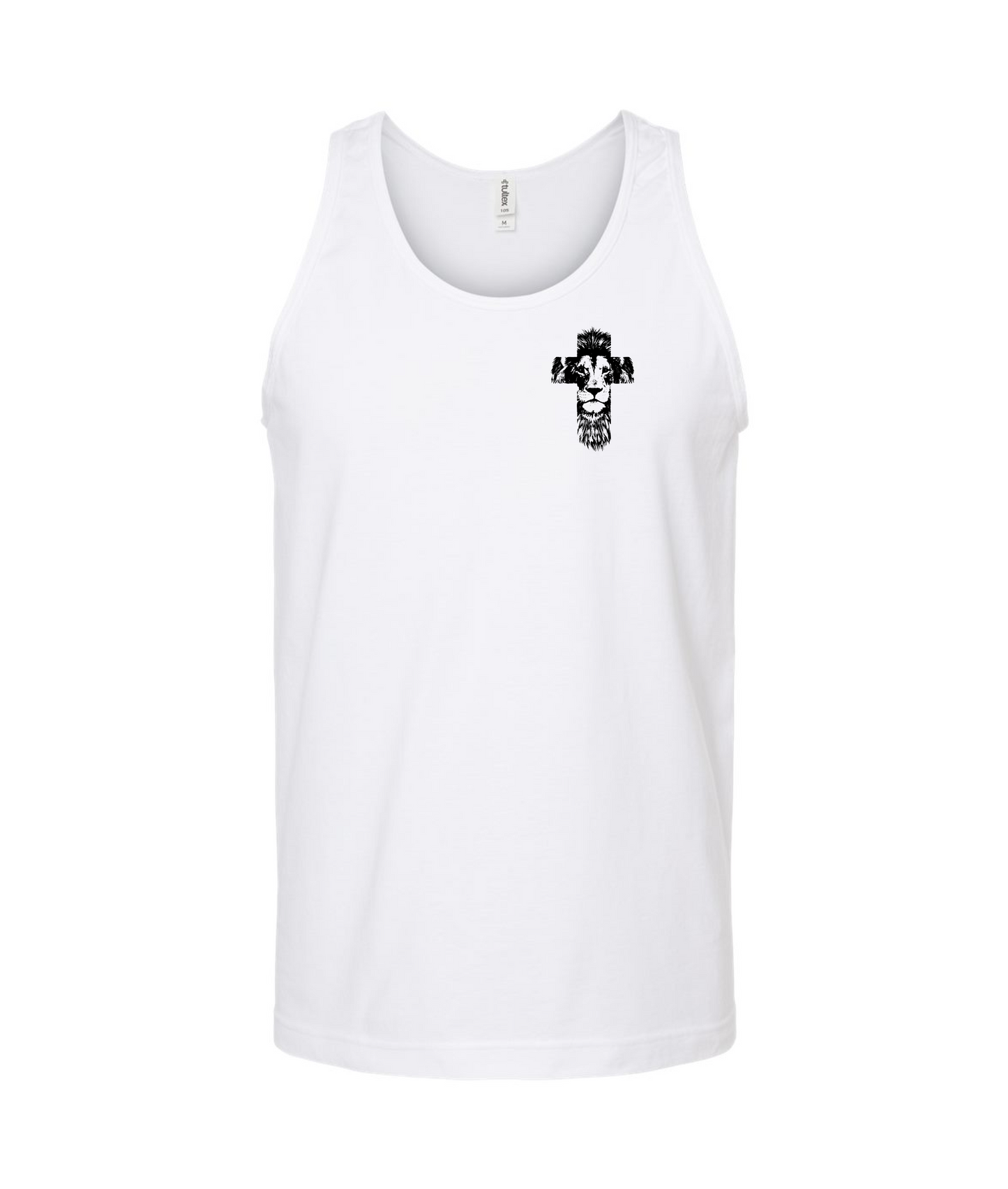 Joshua Cathey Lion Cross Logo Tank Top