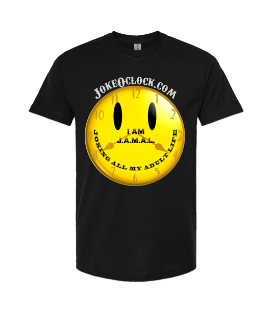 V-JCOTOP - I AM JAMAL - Black T-Shirt