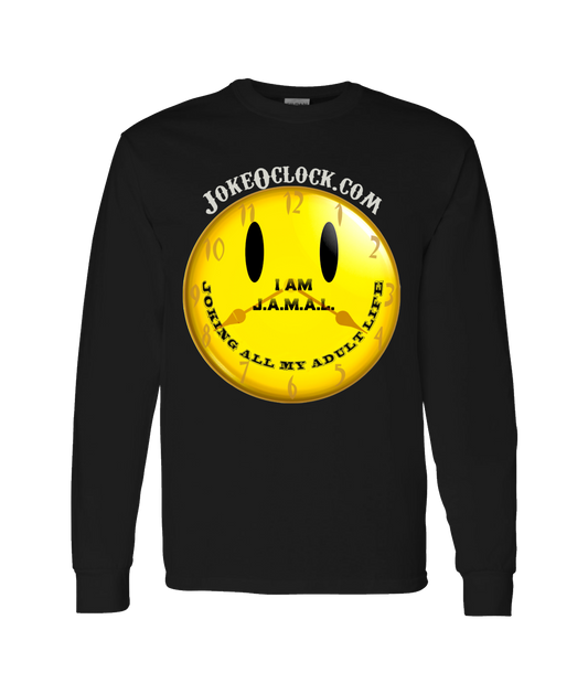 V-JCOTOP - I AM JAMAL - Black Long Sleeve T