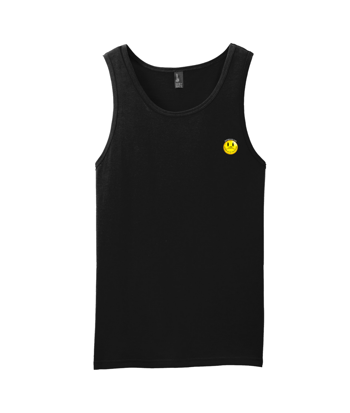 V-JCOTOP - I AM JAMAL - Black Tank Top