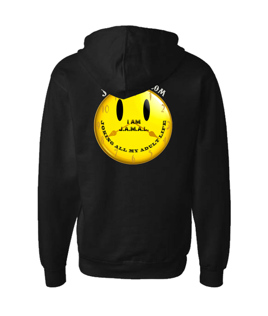 V-JCOTOP - I AM JAMAL - Black Zip Up Hoodie