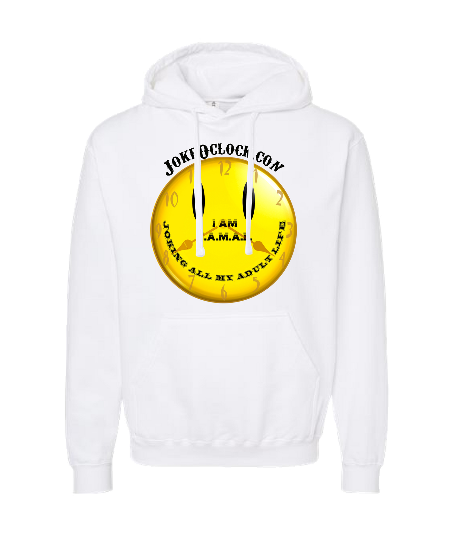 V-JCOTOP - I AM JAMAL - White Hoodie