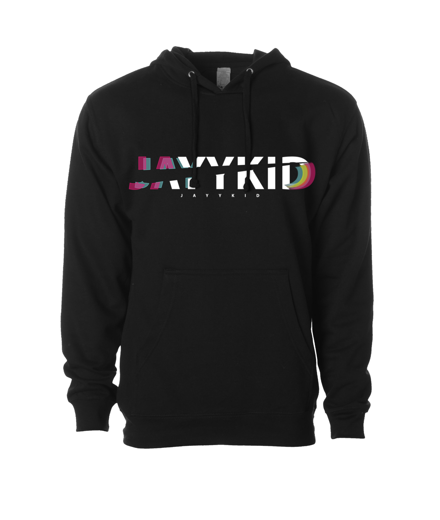 Jayy Kid - LOGO 3 - Black Hoodie