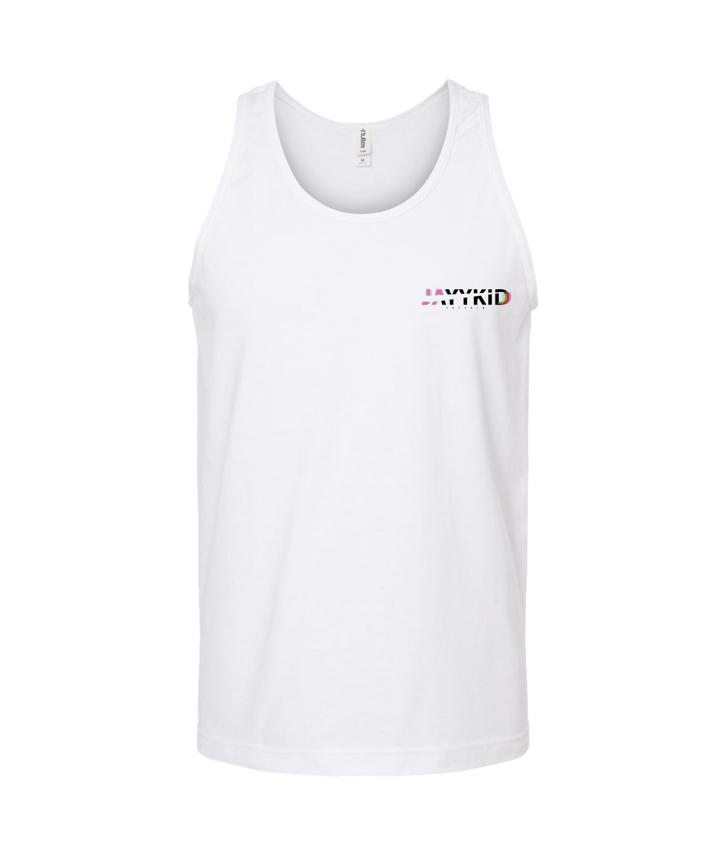 Jayy Kid - LOGO 3 - White Tank Top