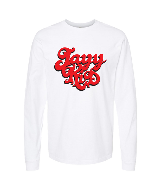 Jayy Kid - Logo - White Long Sleeve T