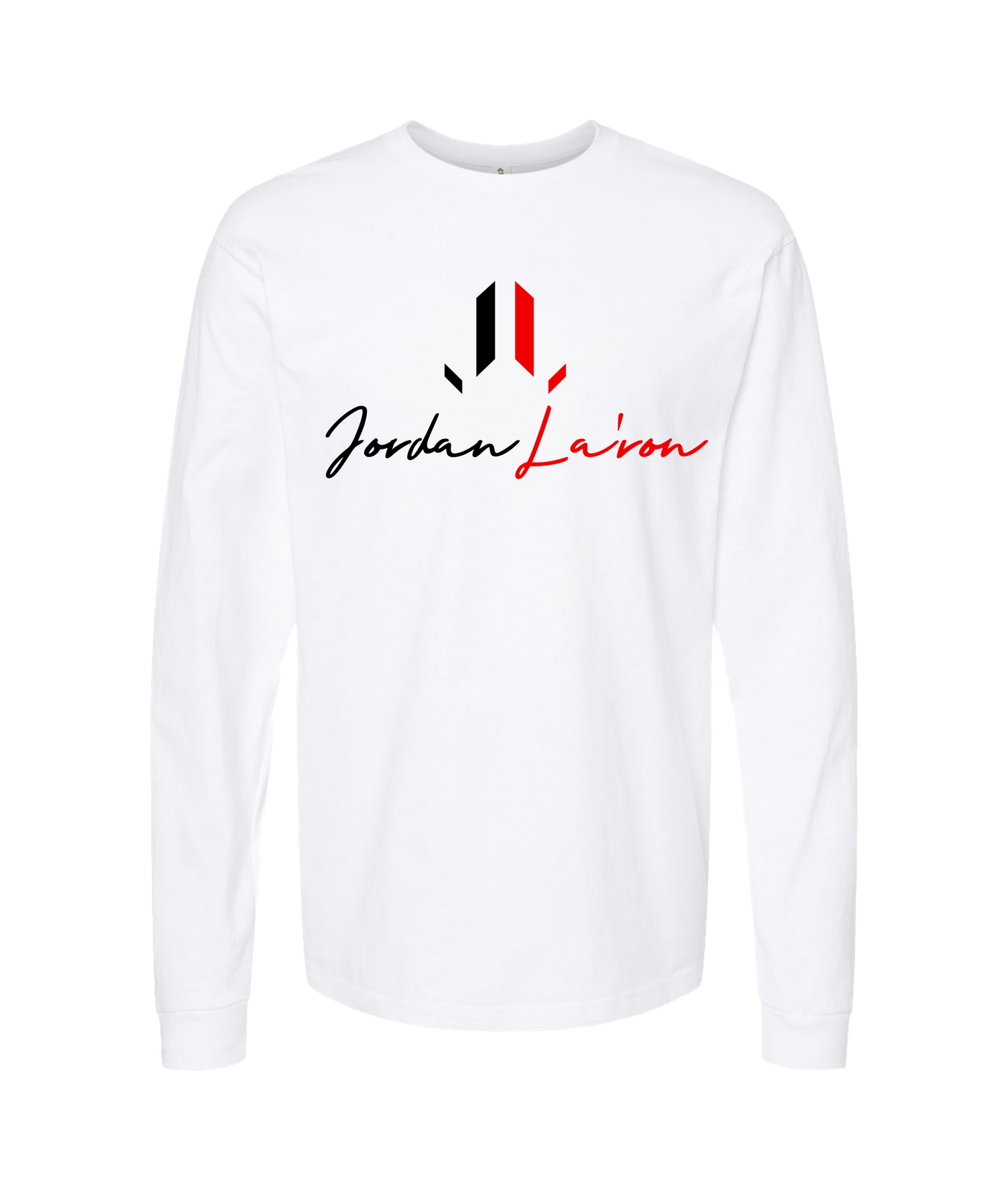 V-JLBTOP - DESIGN 1 - White Long Sleeve T