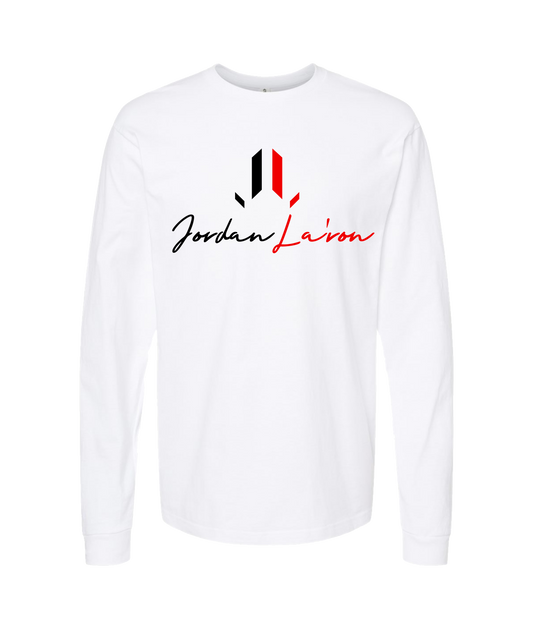 V-JLBTOP - DESIGN 1 - White Long Sleeve T