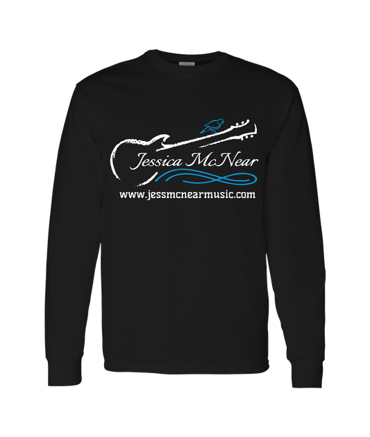 V-JMCNTOP - GUITAR BIRD - Black Long Sleeve T
