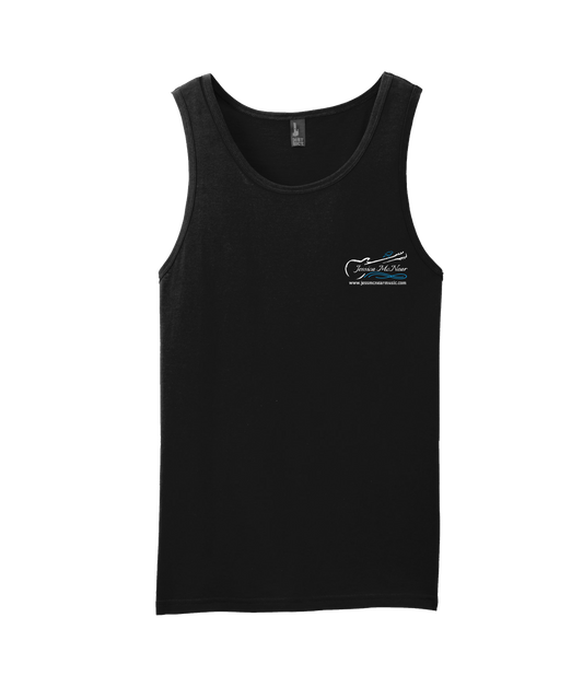 V-JMCNTOP - GUITAR BIRD - Black Tank Top