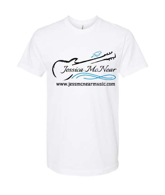 V-JMCNTOP - GUITAR BIRD - White T Shirt