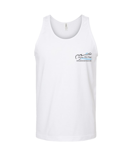V-JMCNTOP - GUITAR BIRD - White Tank Top
