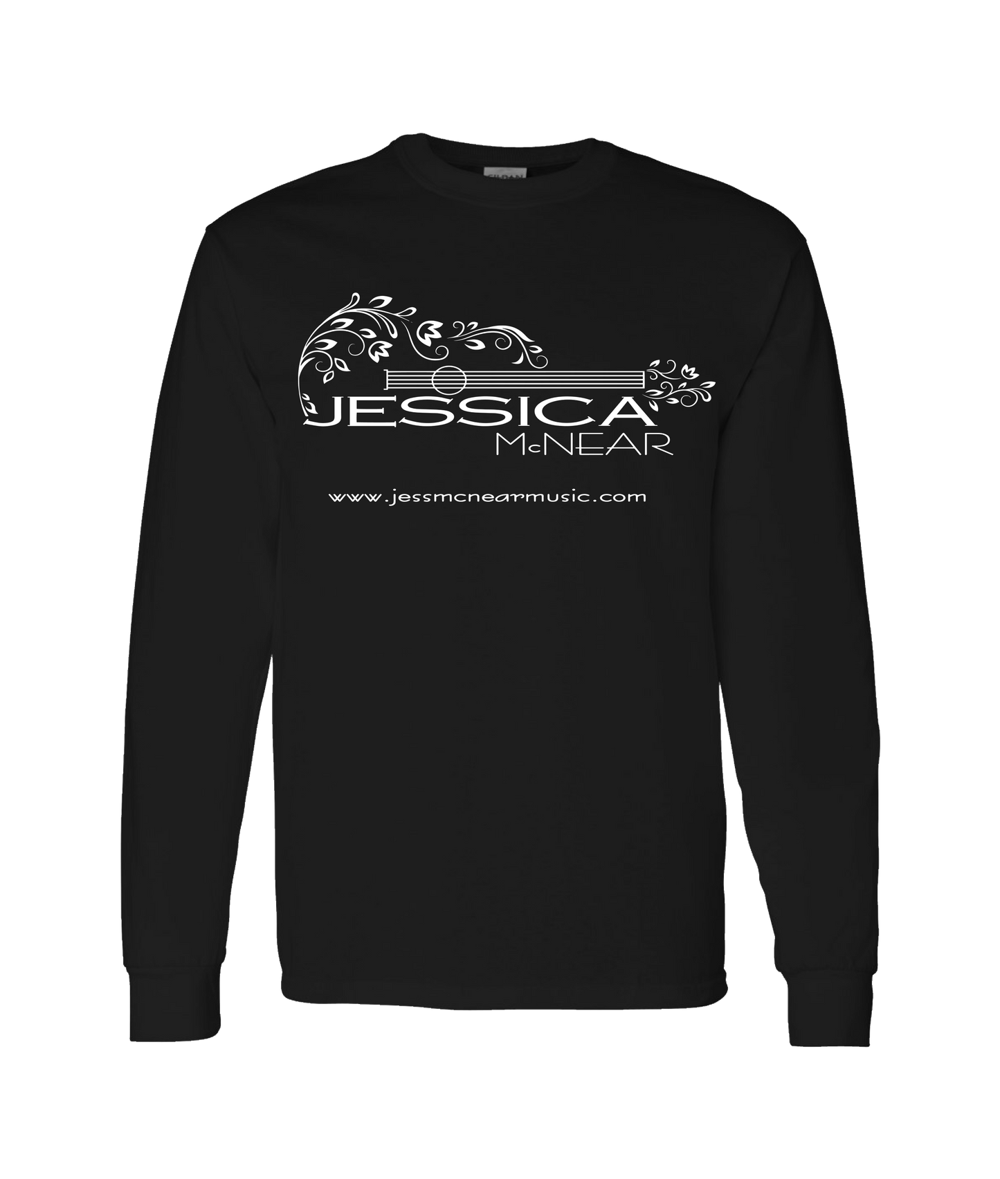 Jessica McNear - GUITAR - Black Long Sleeve T