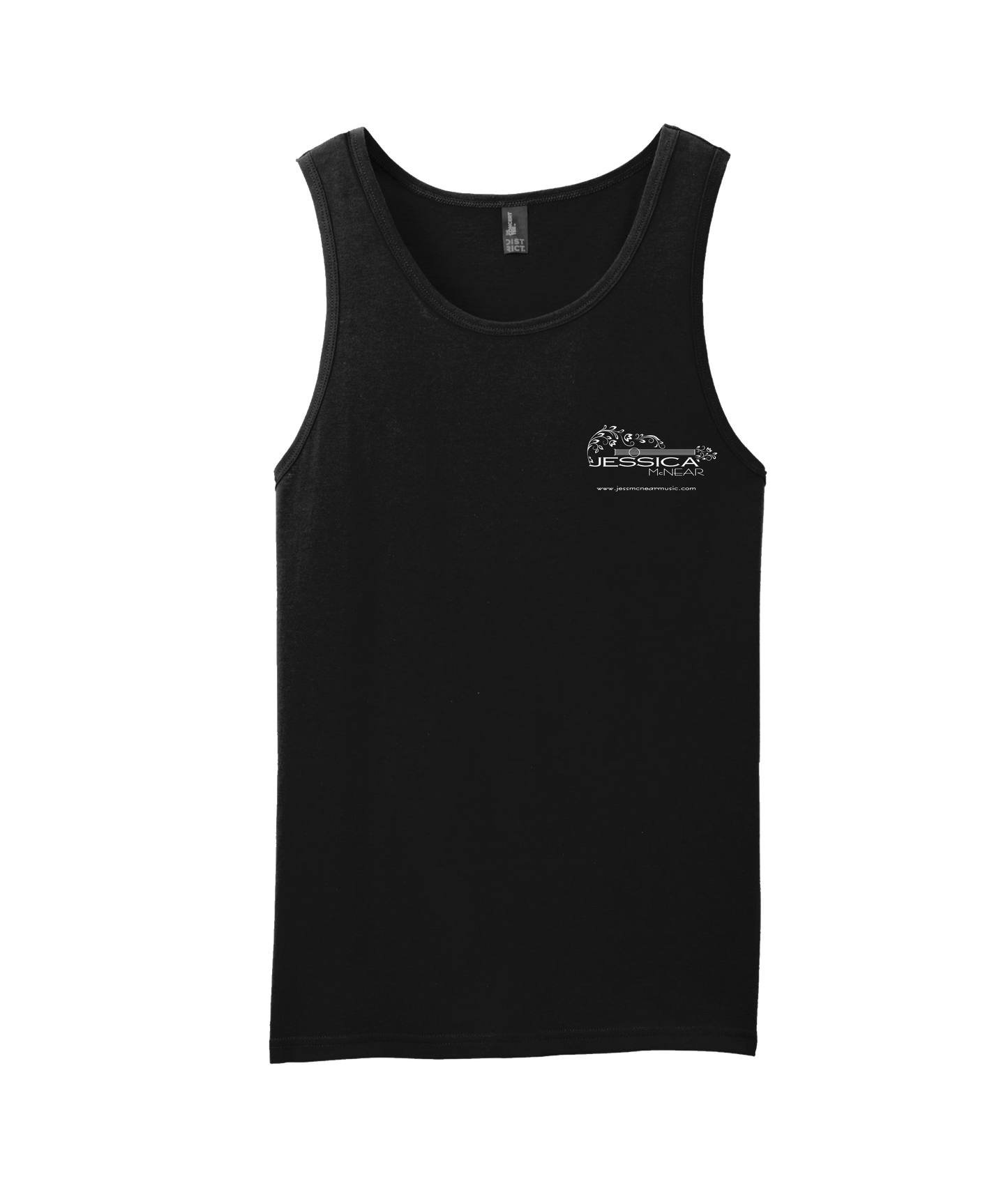 V-JMCNTOP - GUITAR - Black Tank Top