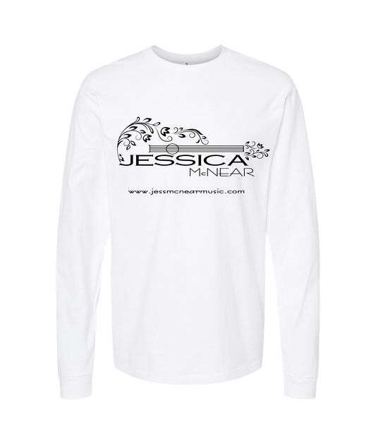 V-JMCNTOP - GUITAR - White Long Sleeve T