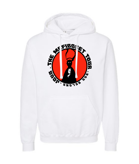 V-JMMTOP - GRASA? - White Hoodie