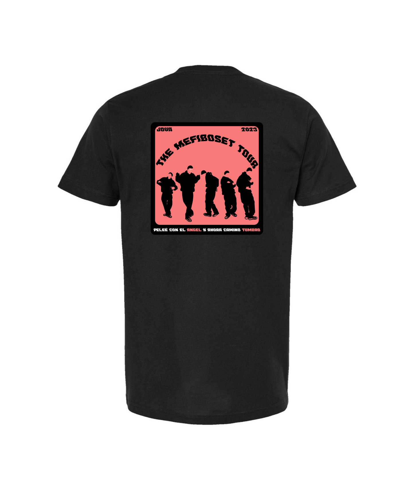 JOVA MUSIC MERCH - THE MEFIBOSET TOUR - Black T Shirt