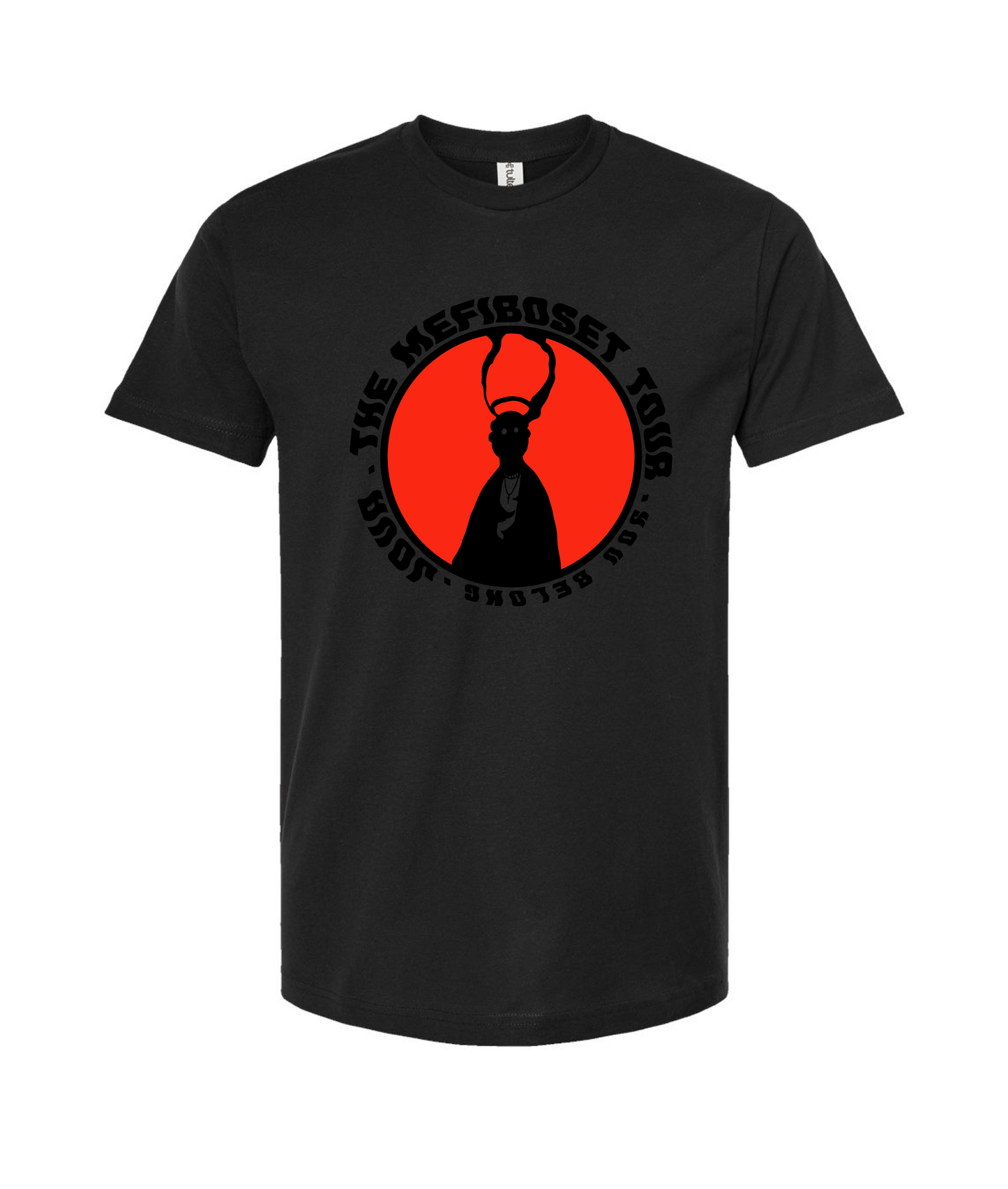 V-JMMTOP - THE MEFIBOSET TOUR - Black T Shirt