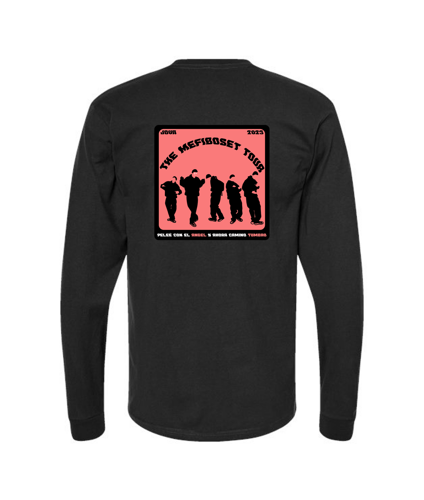 V-JMMTOP - THE MEFIBOSET TOUR - Black Long Sleeve T