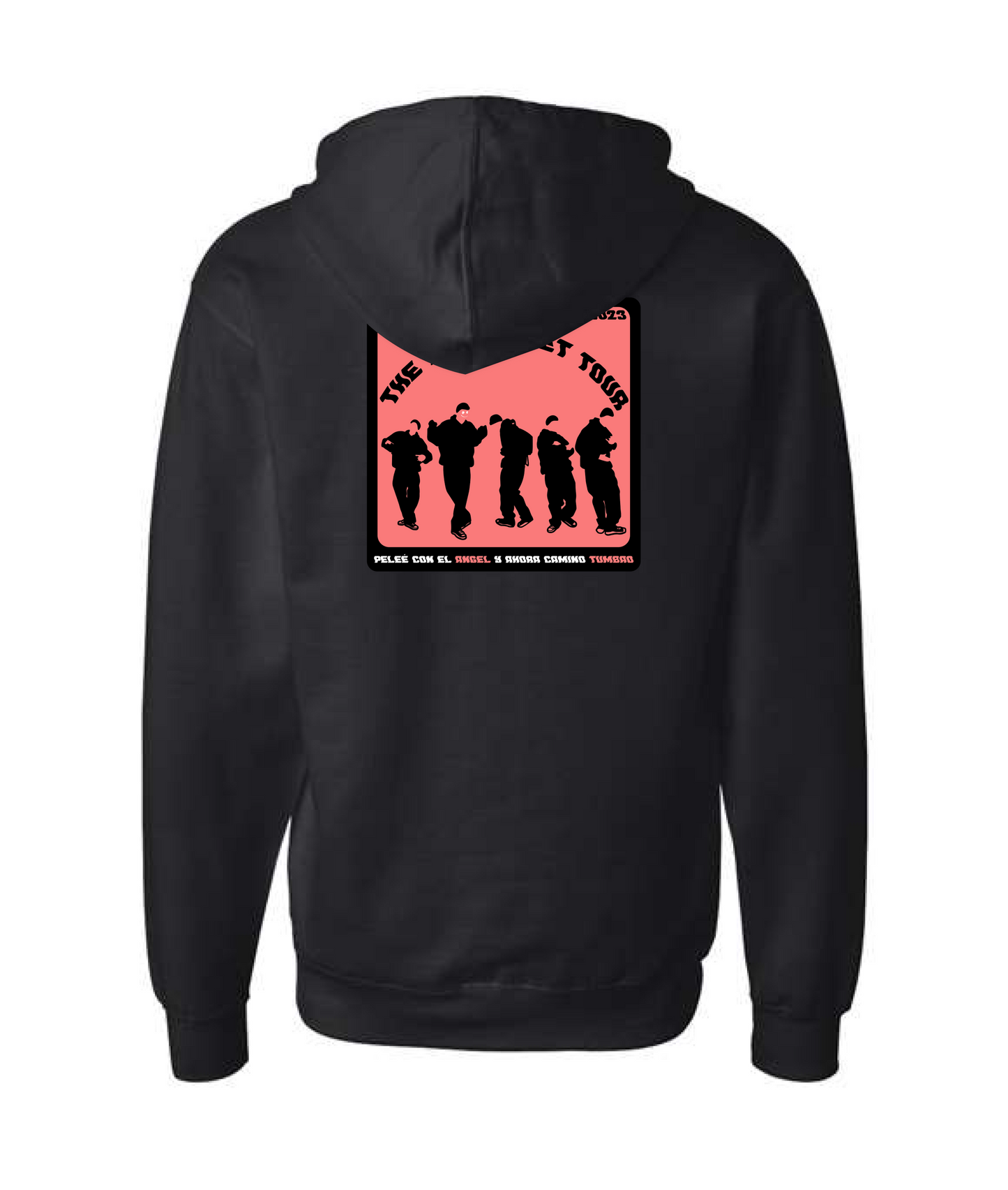 V-JMMTOP - THE MEFIBOSET TOUR - Black Zip Up Hoodie