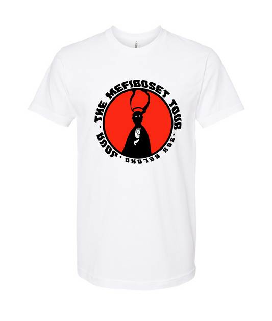 V-JMMTOP - THE MEFIBOSET TOUR - White T Shirt