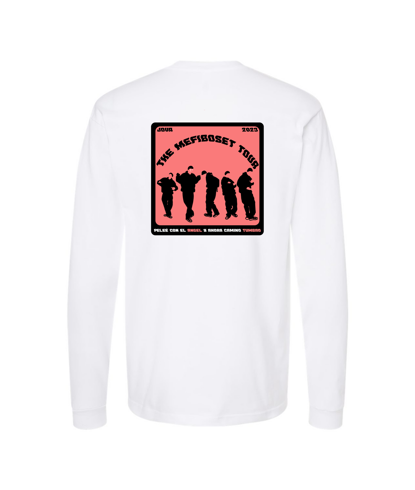 V-JMMTOP - THE MEFIBOSET TOUR - White Long Sleeve T