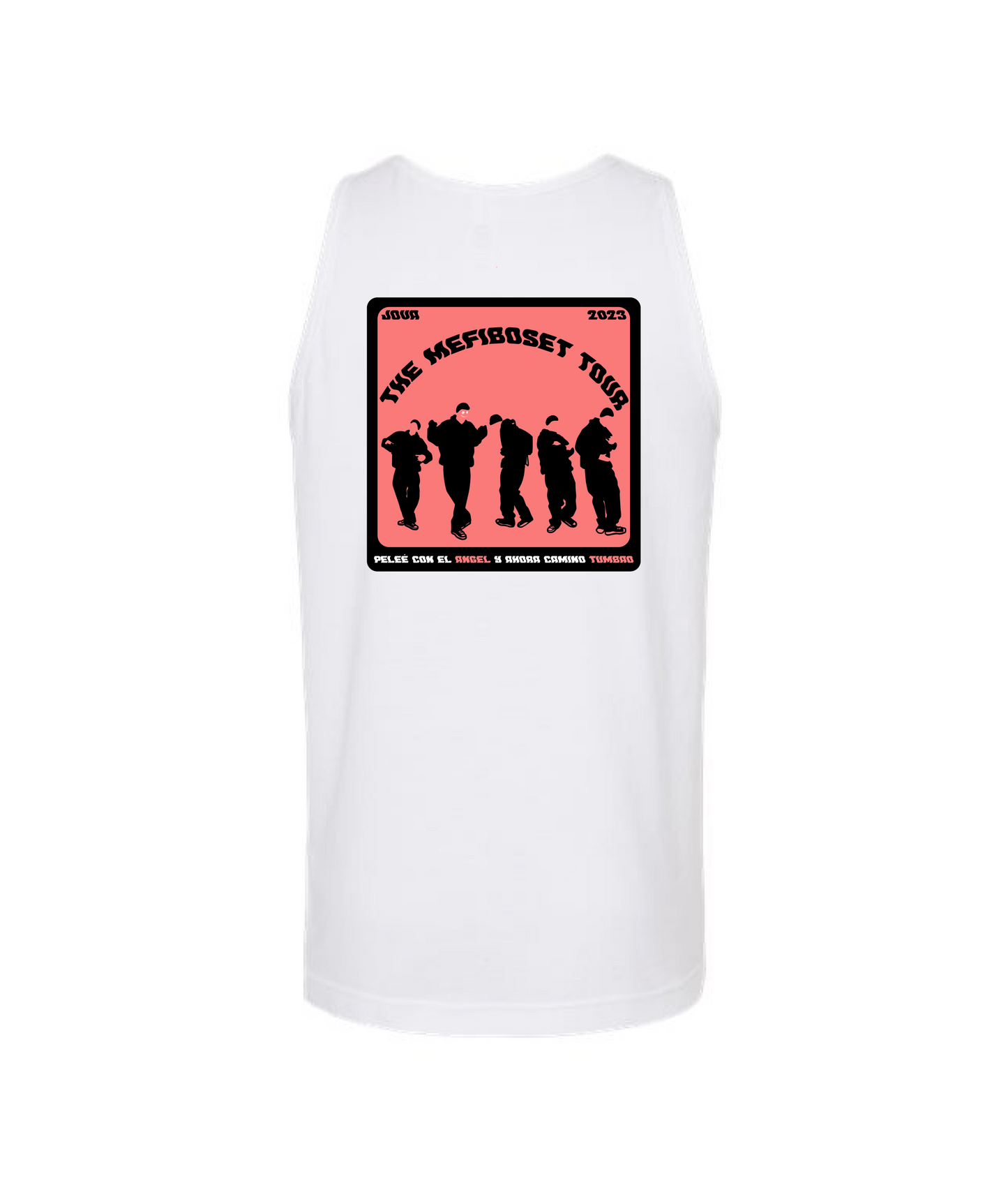 JOVA MUSIC MERCH - THE MEFIBOSET TOUR - White Tank Top