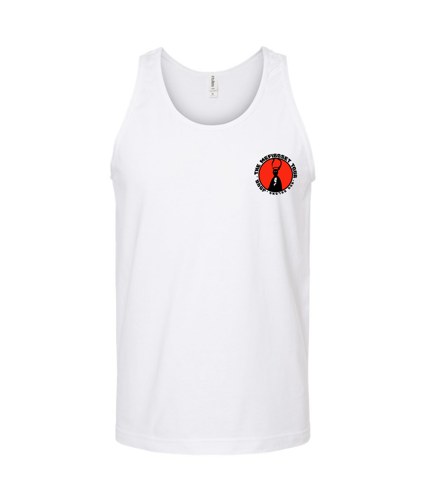 JOVA MUSIC MERCH - THE MEFIBOSET TOUR - White Tank Top