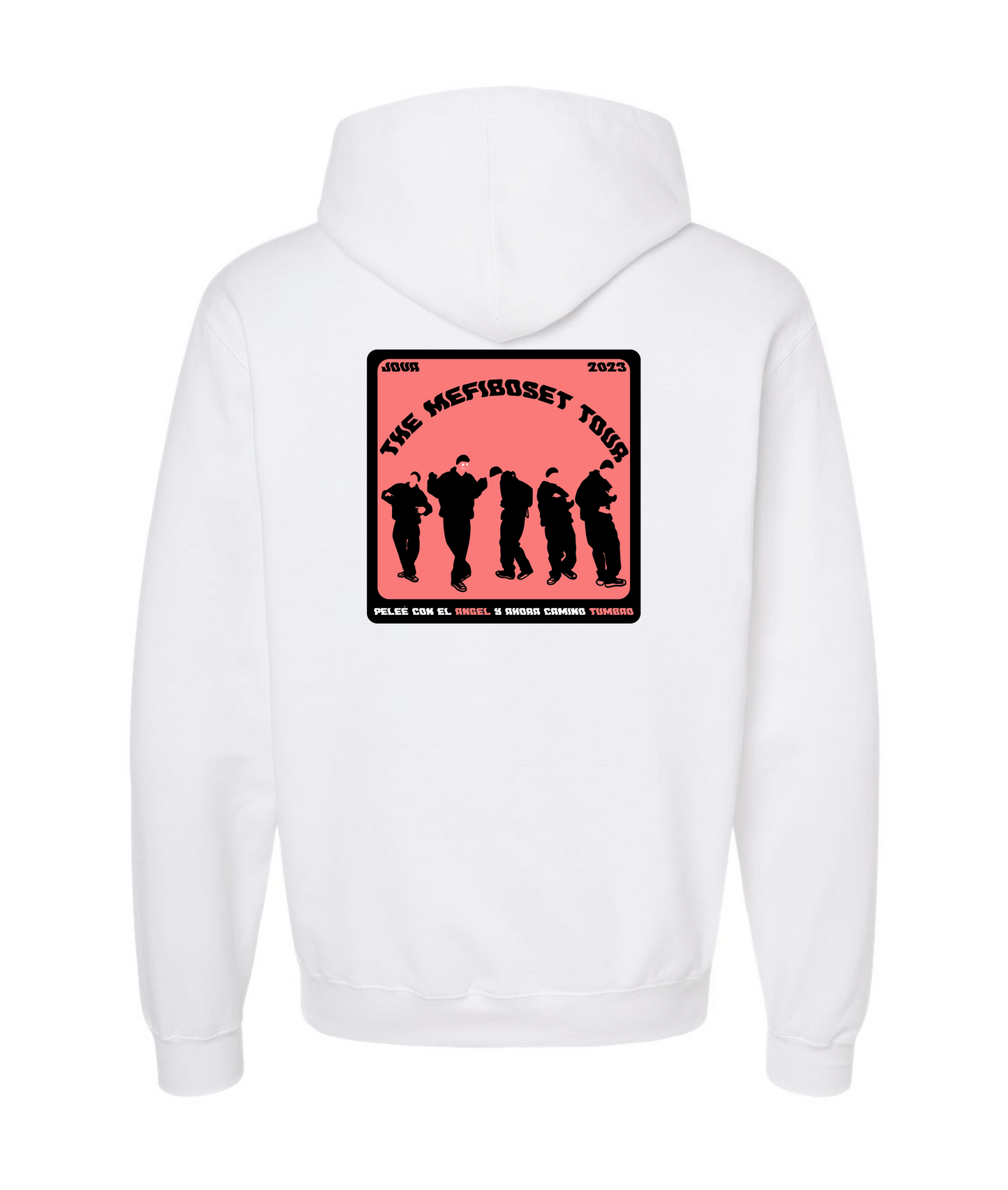 JOVA MUSIC MERCH - THE MEFIBOSET TOUR - White Hoodie