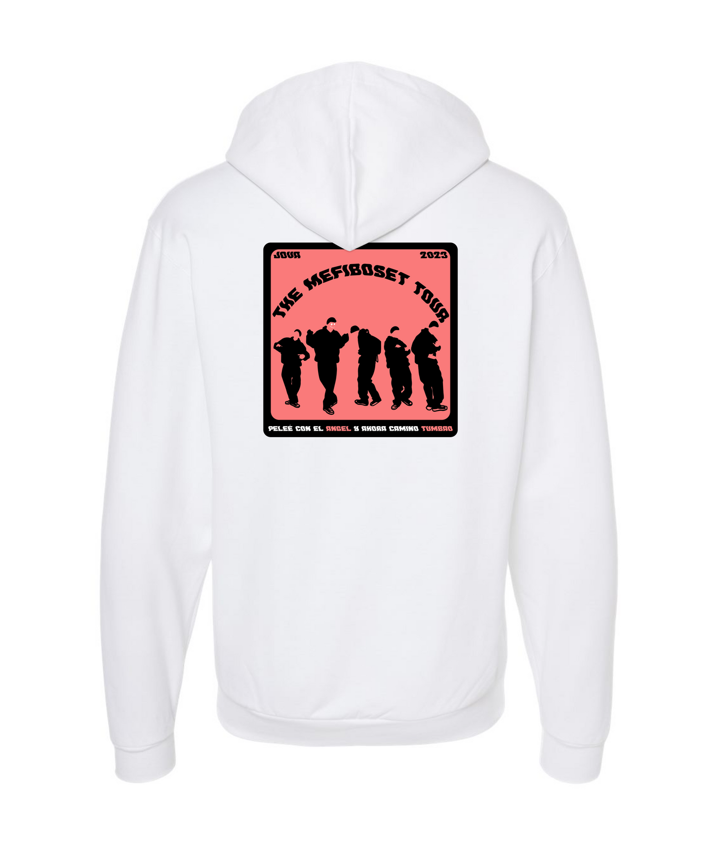 V-JMMTOP - THE MEFIBOSET TOUR - White Zip Up Hoodie