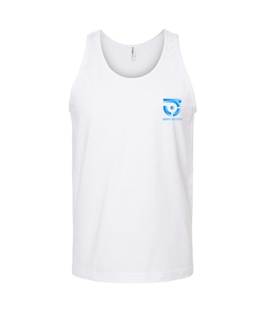 V-JSDDTOP - DON'T DO IT - White Tank Top