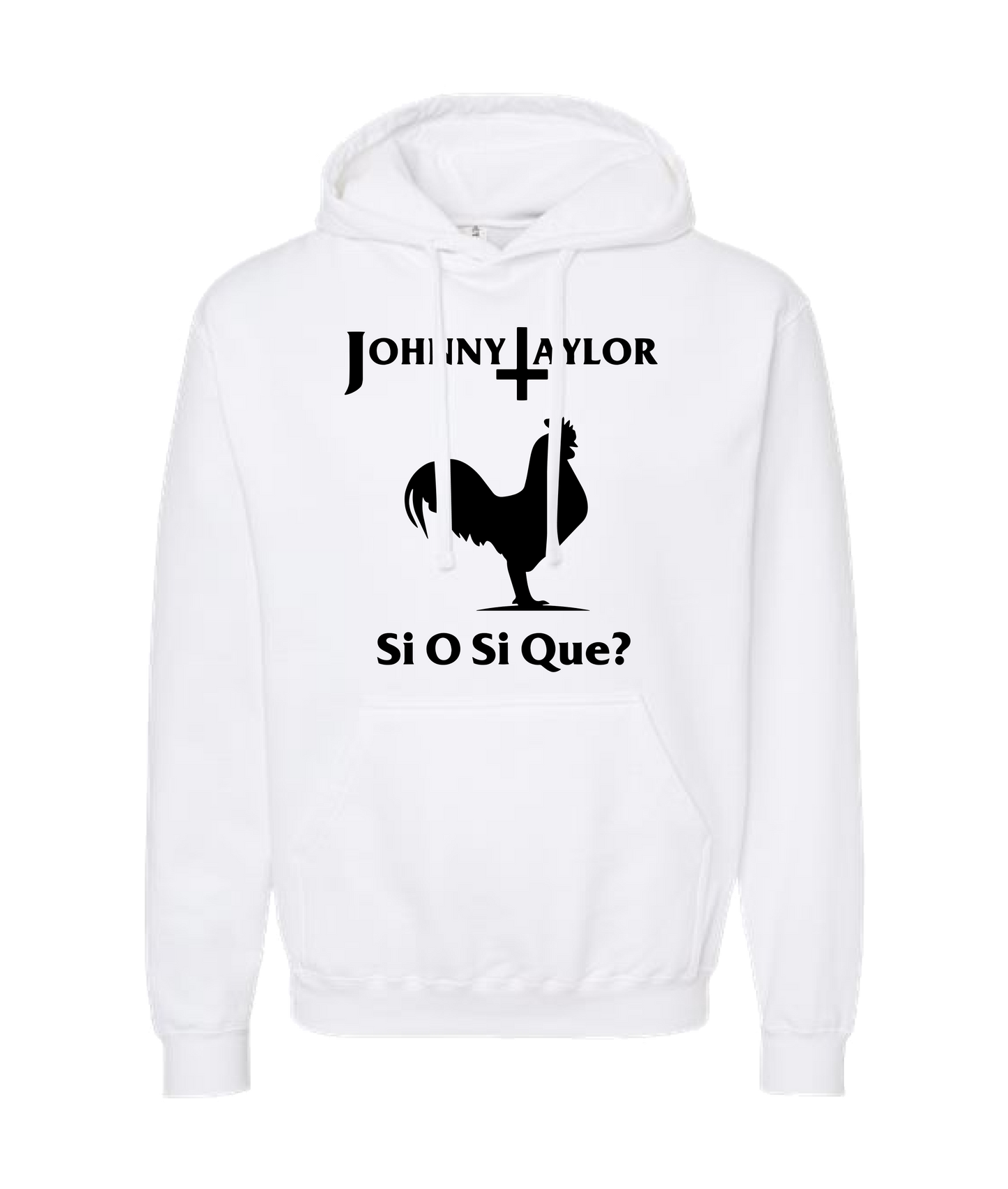 Johnny Taylor Merch Store - Other stuff - White Hoodie