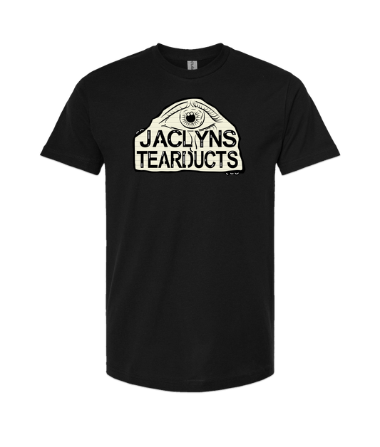 Jaclyns Tearducts - Logo - Black T-Shirt