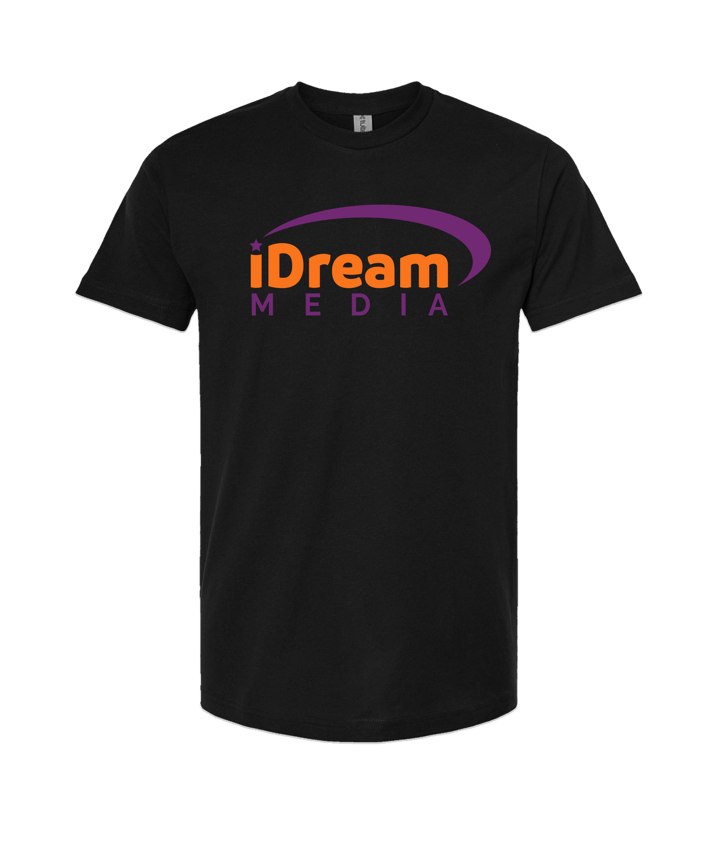 Je Vaughn Show - iDream Media Logo - Black T Shirt