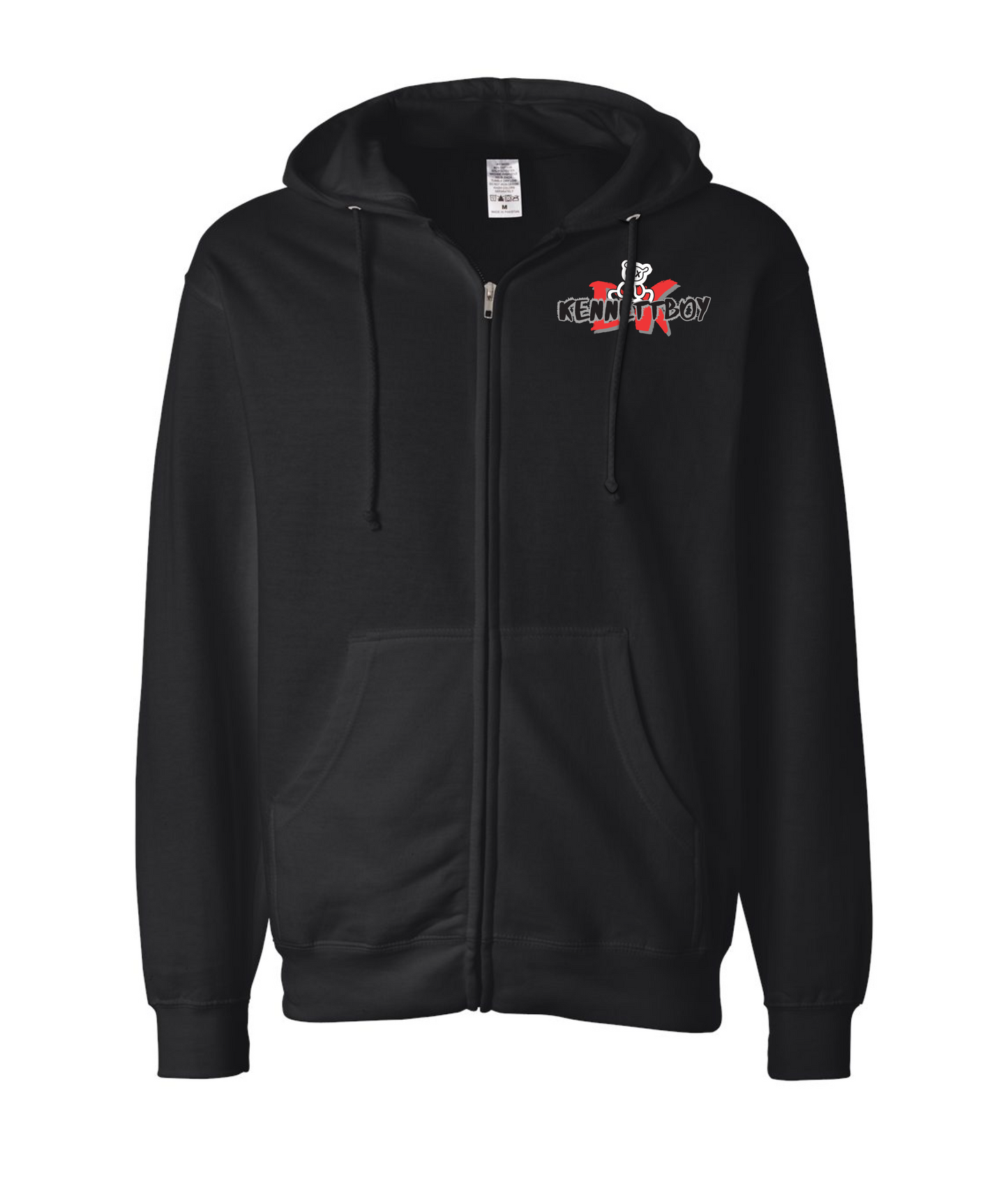 Kennettboy DK - Kennettboy DK - Black Zip Up Hoodie