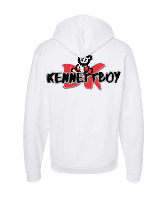 Kennettboy DK - Kennettboy DK - White Zip Up Hoodie
