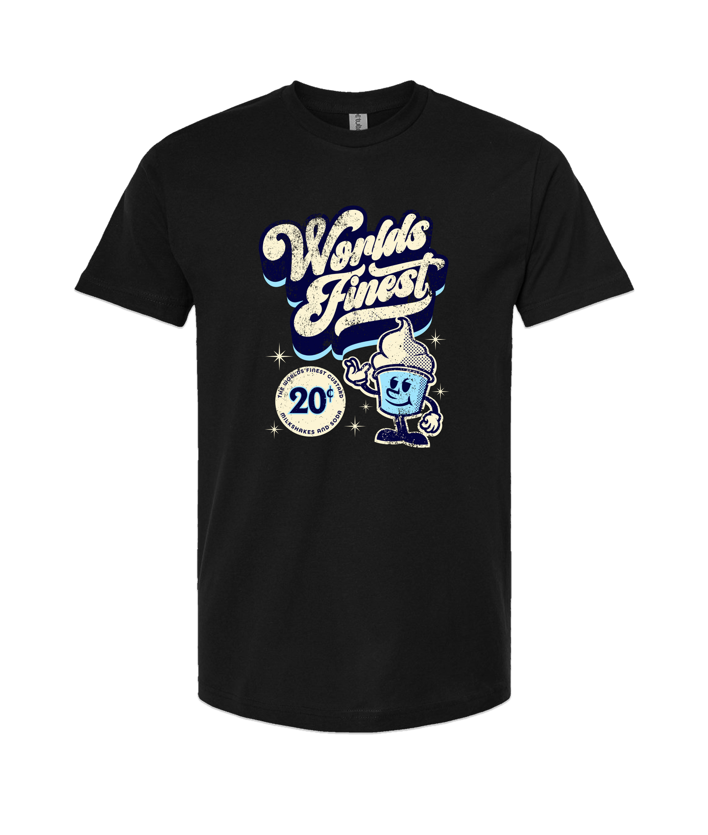 V-KHTTOP - Worlds Finest - Black T-Shirt