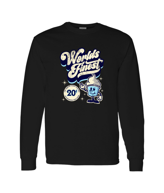 V-KHTTOP - Worlds Finest - Black Long Sleeve T