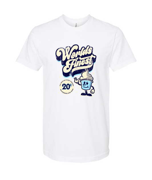 V-KHTTOP - Worlds Finest - White T Shirt