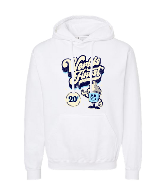 V-KHTTOP - Worlds Finest - White Hoodie