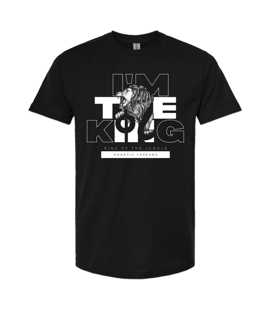 V-KHTTOP - I'm The King - Black T Shirt