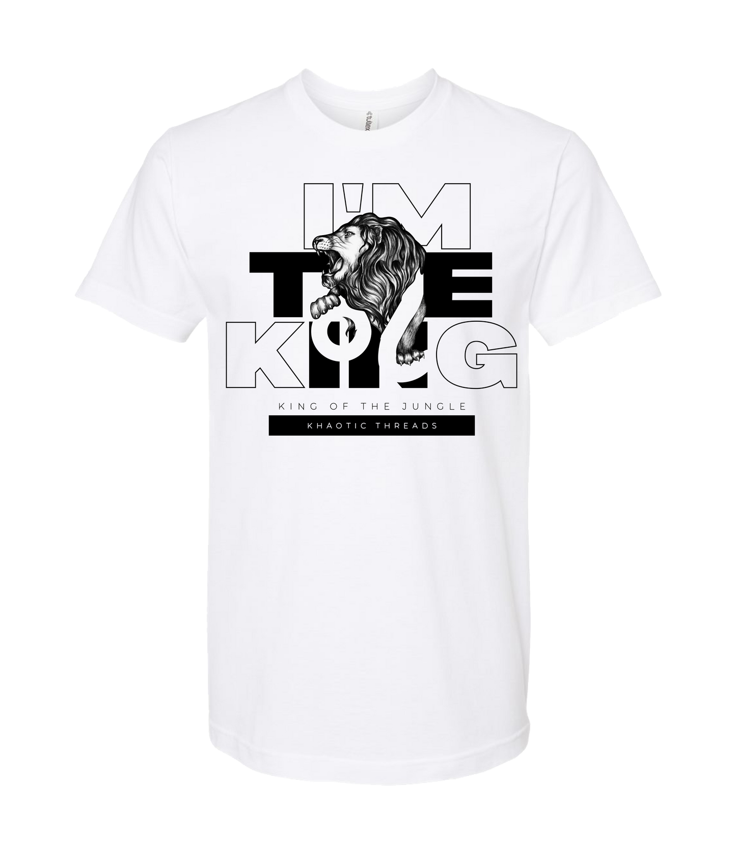 V-KHTTOP - I'm The King - White T Shirt