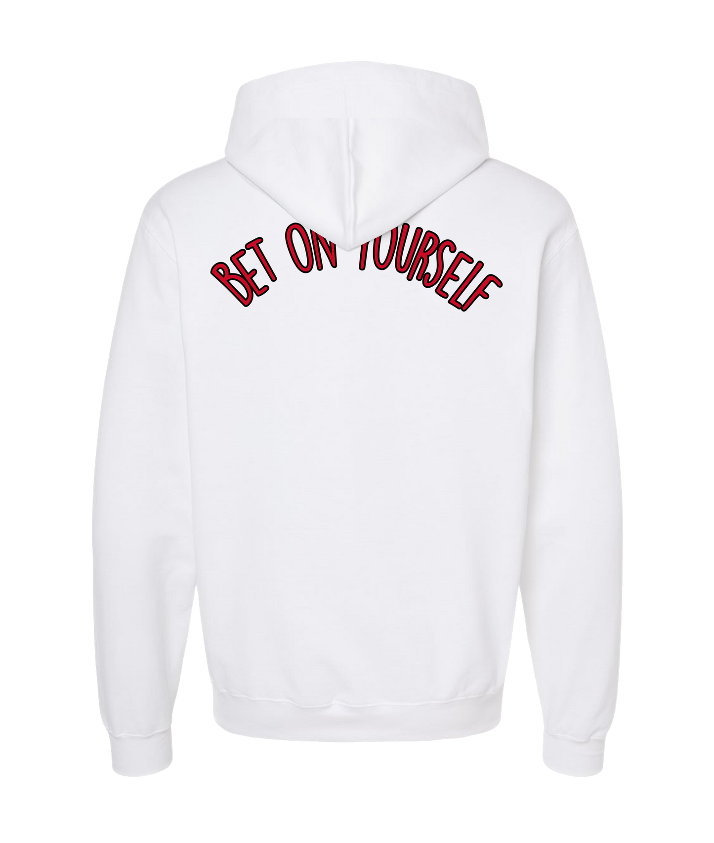 King Julgah - B()Y Dice RED (2 sided)  - White Hoodie