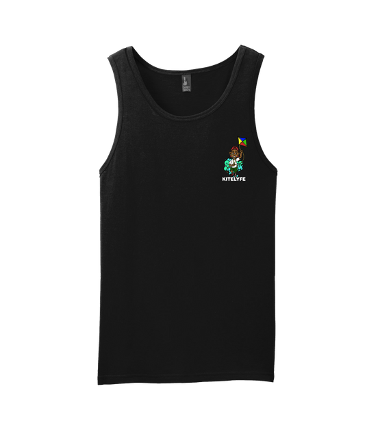 V-KLYFTOP - KITE - Black Tank Top