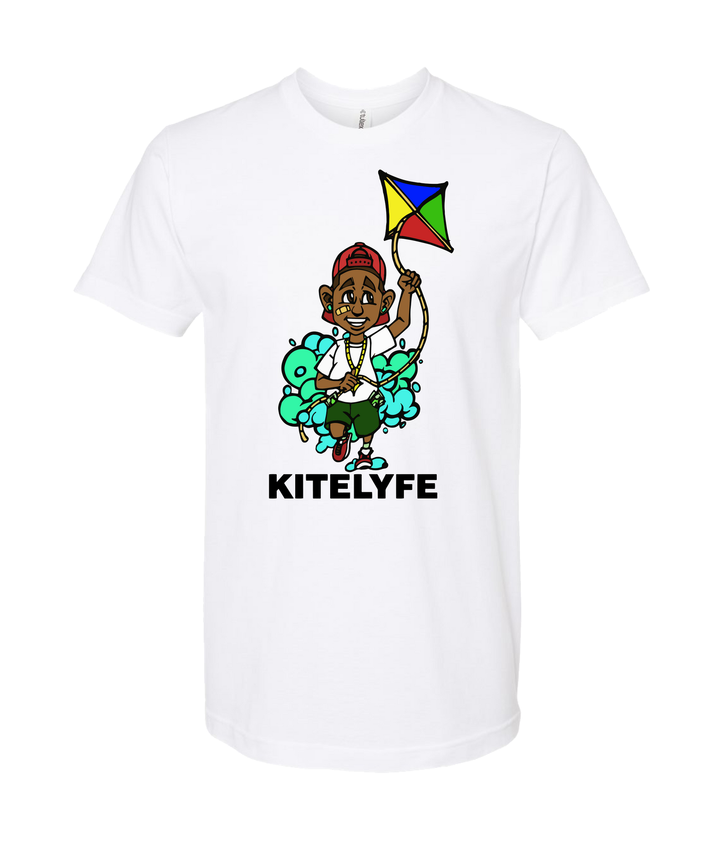 V-KLYFTOP - KITE - White T Shirt