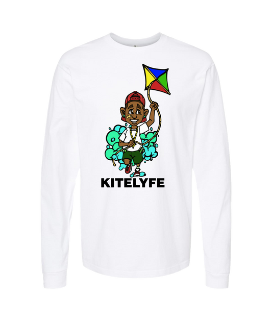 V-KLYFTOP - KITE - White Long Sleeve T