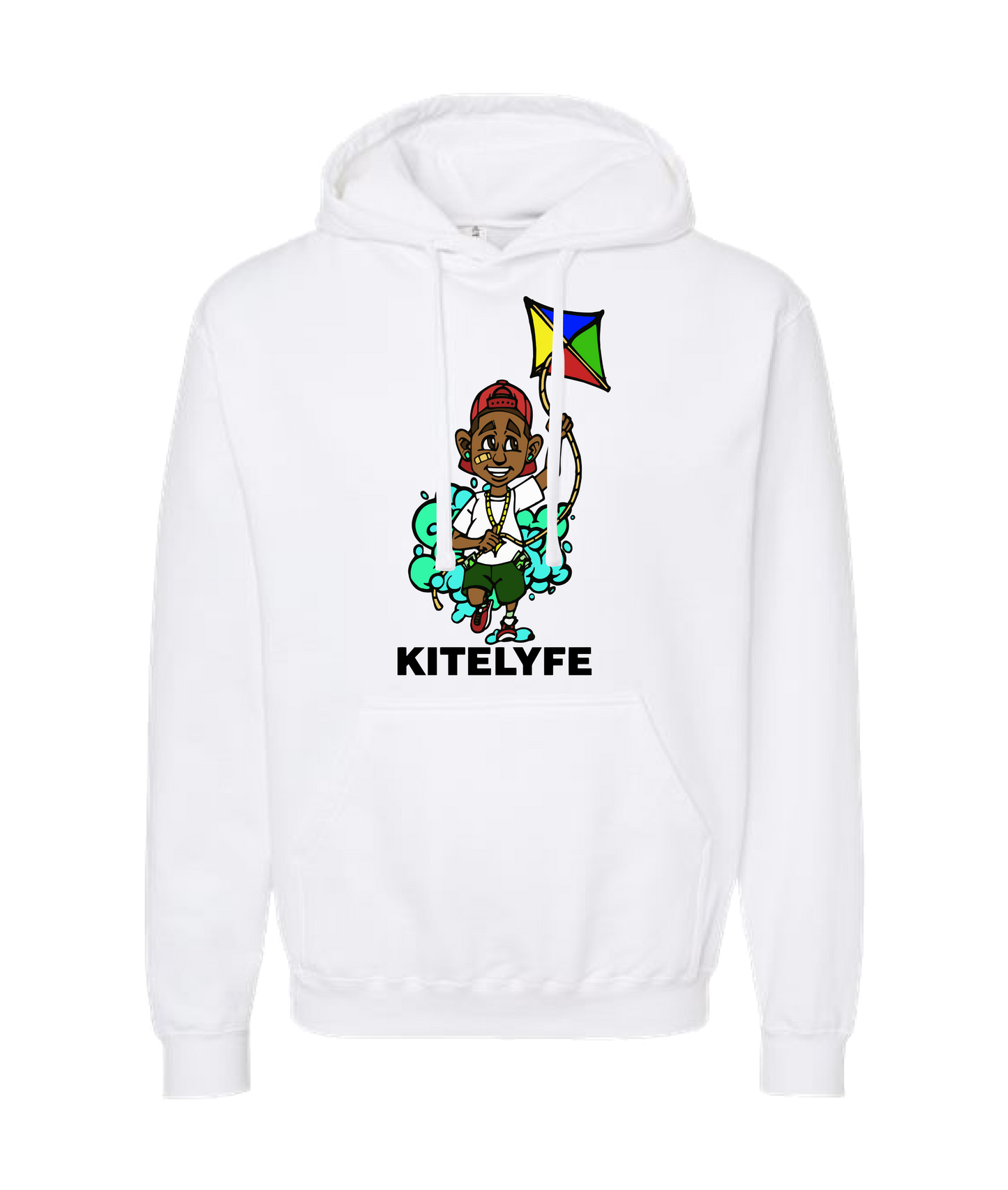 V-KLYFTOP - KITE - White Hoodie