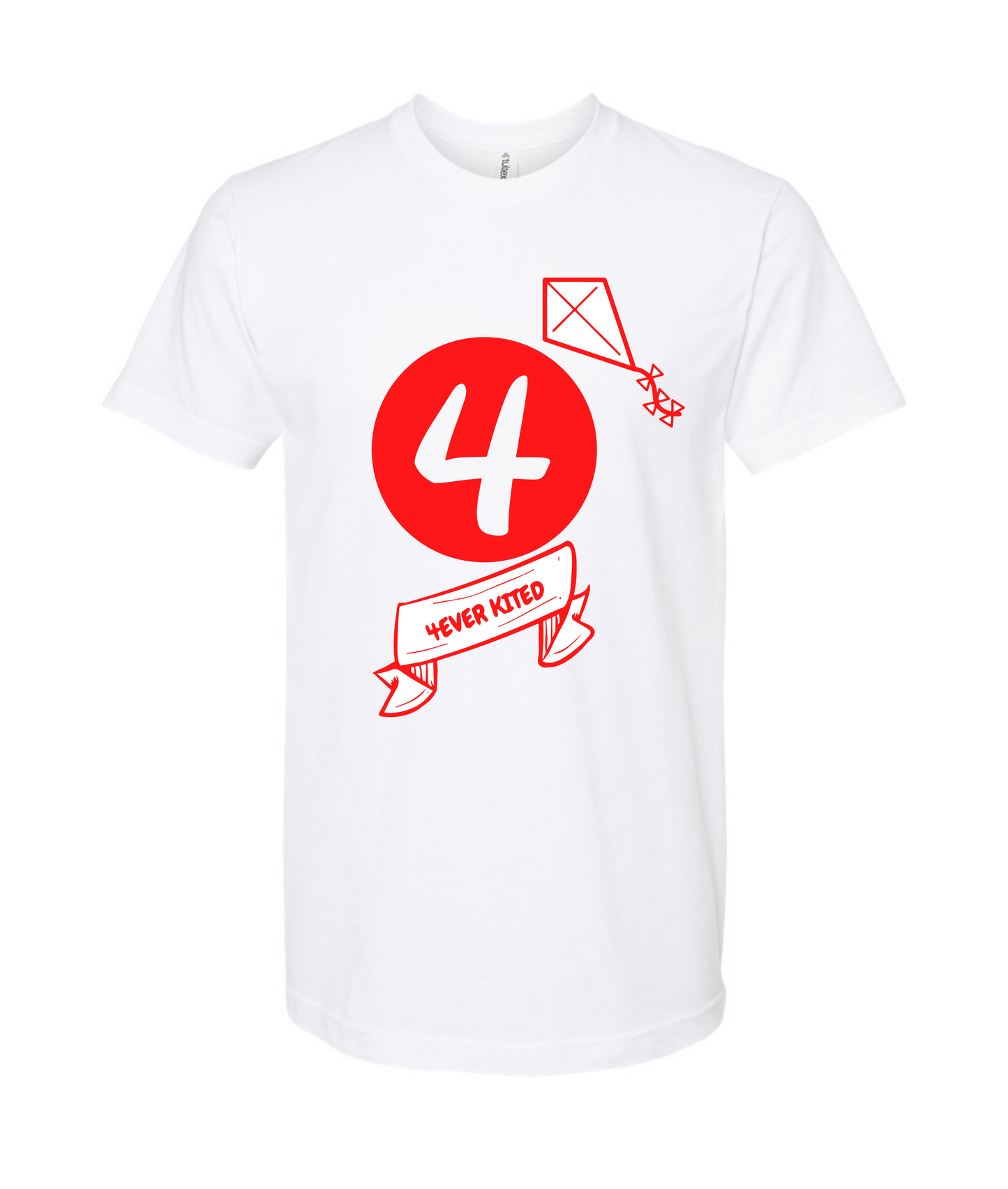 V-KLYFTOP - 4EVERKITED - White T Shirt