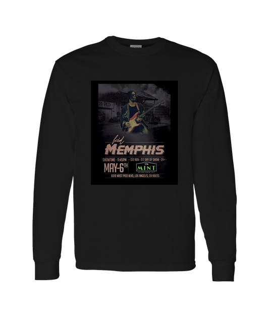 V-KMTOP - DESIGN 1 - Black Long Sleeve T
