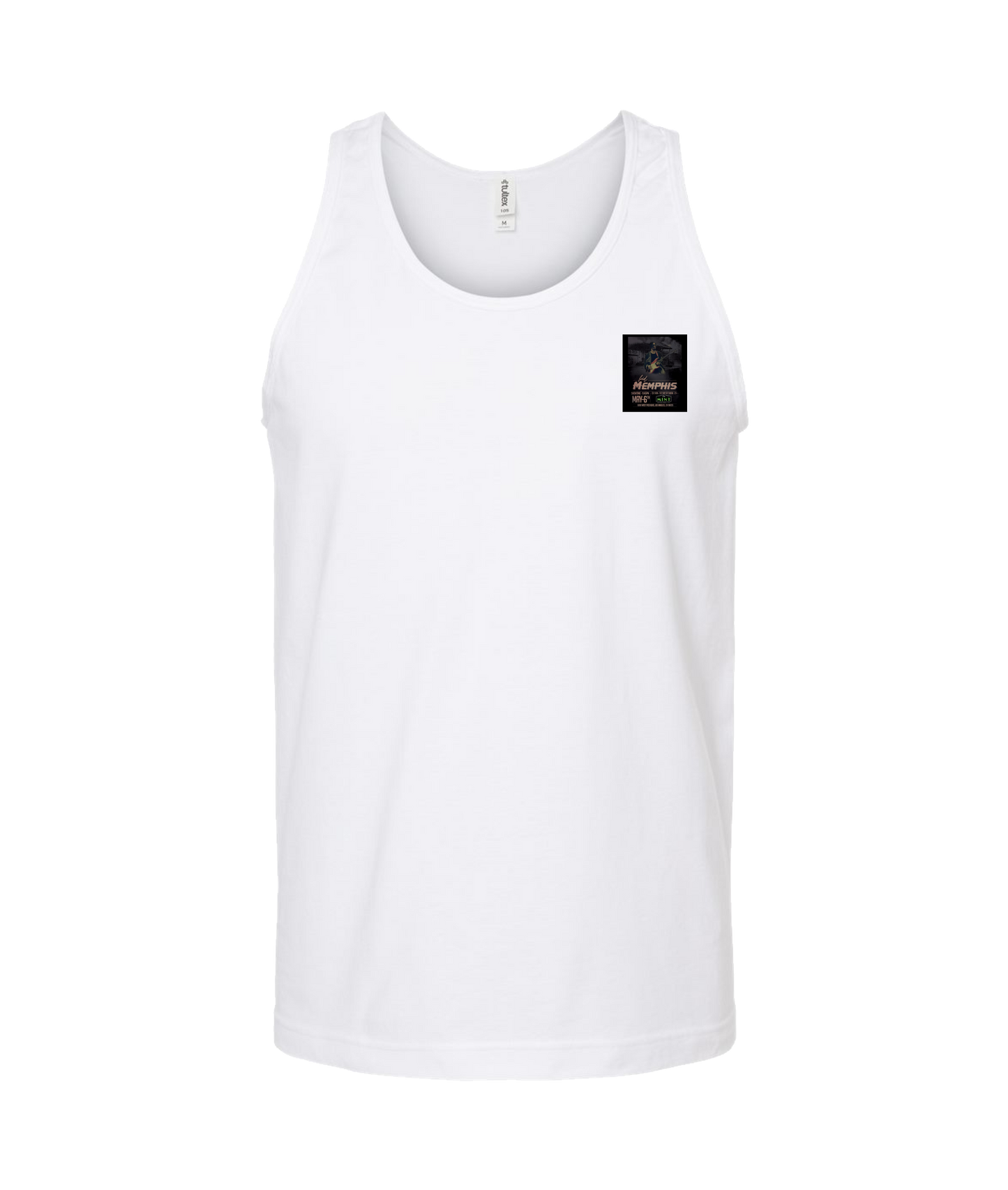 Kid Memphis - DESIGN 1 - White Tank Top