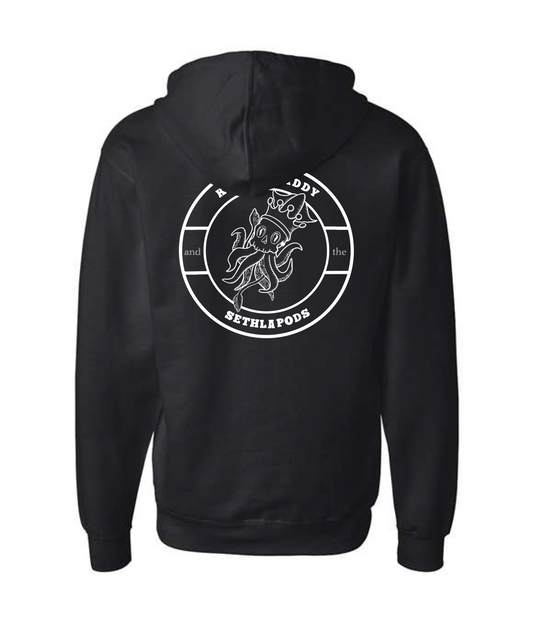 King Squiddy and the Sethlapods - Logo - Black Zip Hoodie